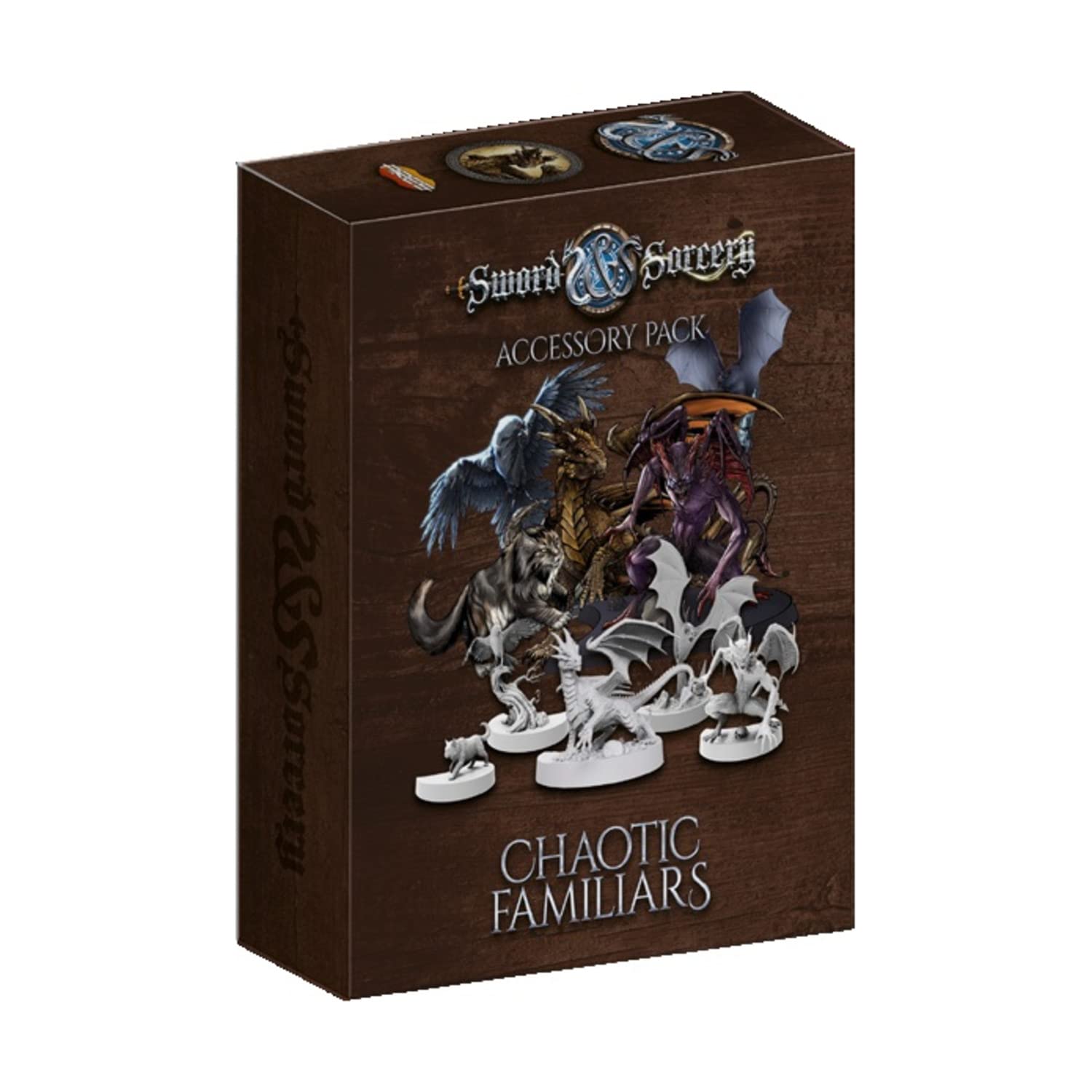 Sword & Sorcery Miniatures - 5 Unpainted 32mm RPG Figures for D&D & Tabletop Games - Perfect for Fantasy Battles & Campaigns