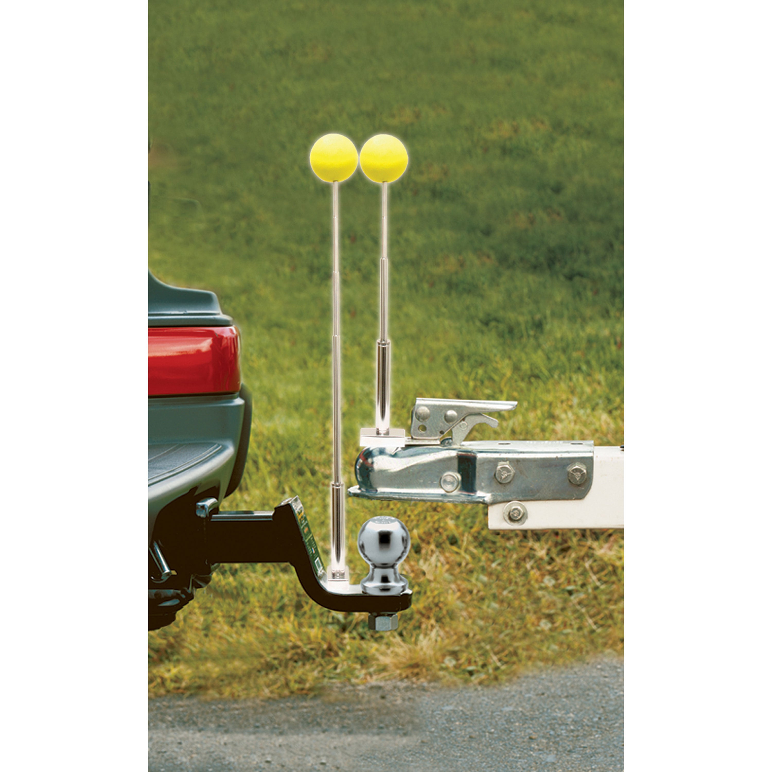 63300 Trailer Hitch Alignment Tool - Heavy Duty Adjustable Hitch Ball Mount Guide for Easy Towing - Perfect for Trucks, SUVs & Trailers (Garage, Roadside & Towing Scenarios)
