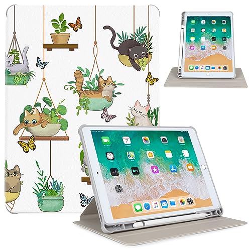 Hanging Potted Plants Cat