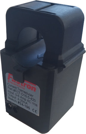 FCT D16 5 010 AC Split Core Current Transducer - 16mm Aperture, 0-5 Amp Measurement, 0-10V Loop Powered with RMS Output | Class 0.5 Accuracy | 50-400Hz Frequency Range | Ideal for Energy Monitoring, HVAC Systems, and Industrial Equipment