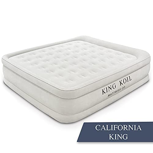 King Koil Luxury California King Air Mattress with Built-in Pump - 20
