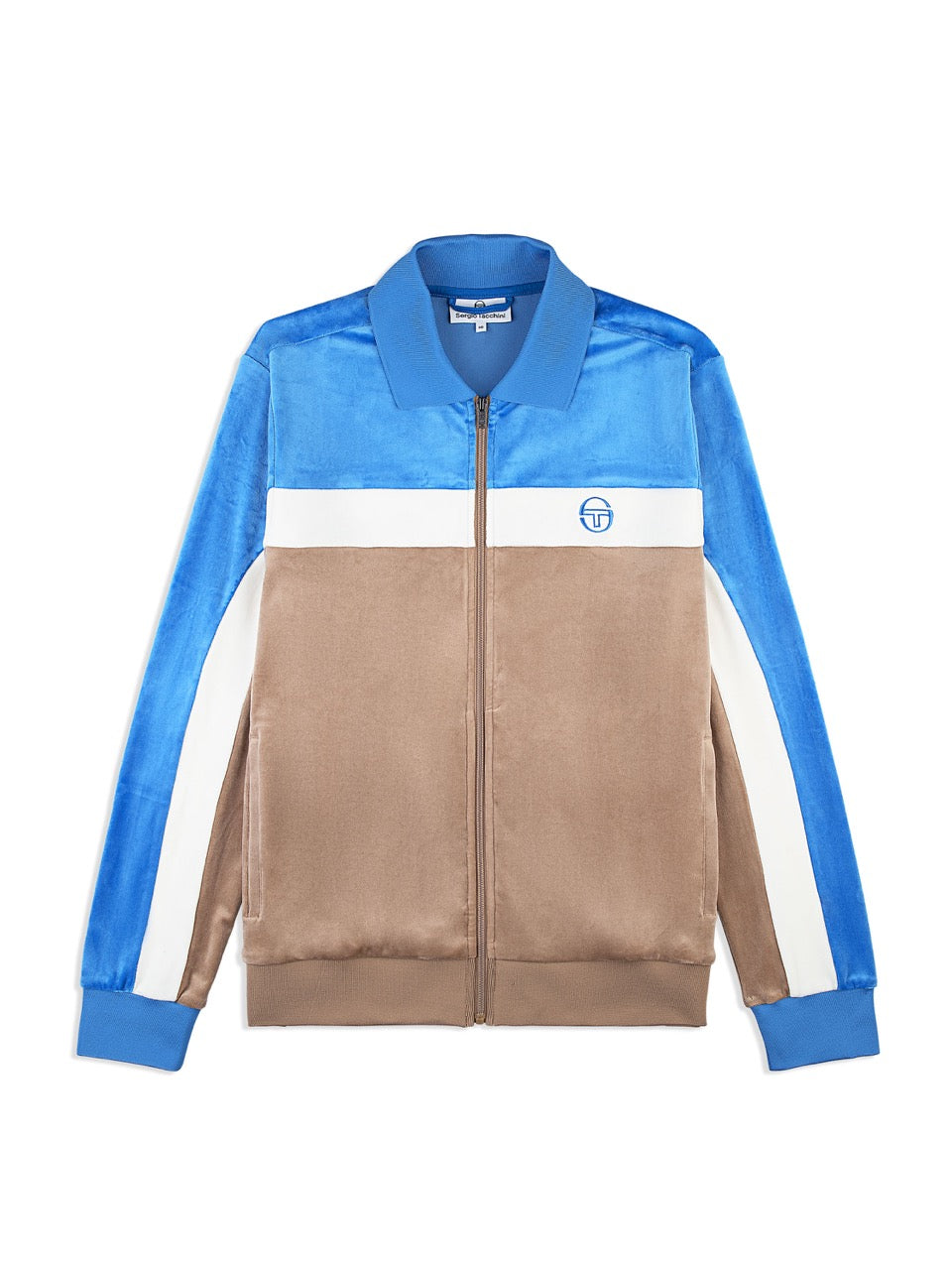 Lazaro Velour Track Jacket for Women - Soft & Stylish Taupe Grey Jacket | Perfect for Casual Outfits, Lounge Wear & Athleisure Fashion