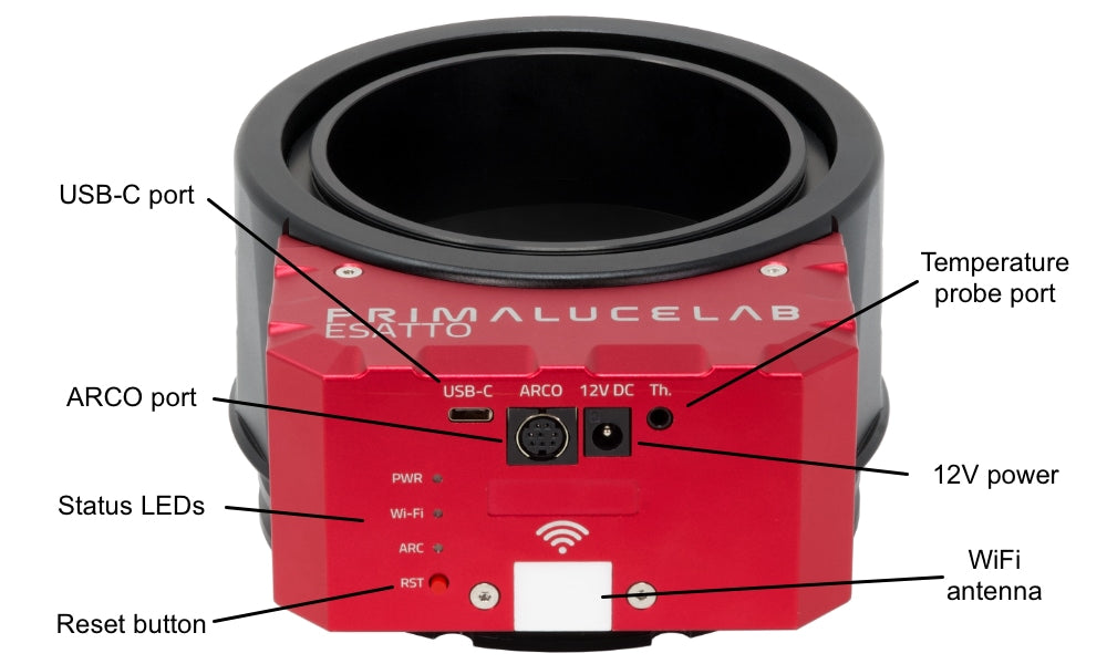ESATTO 4 Robotic Microfocuser for Telescope - High Precision Auto Focus Motor for Astrophotography & Astronomy Observation