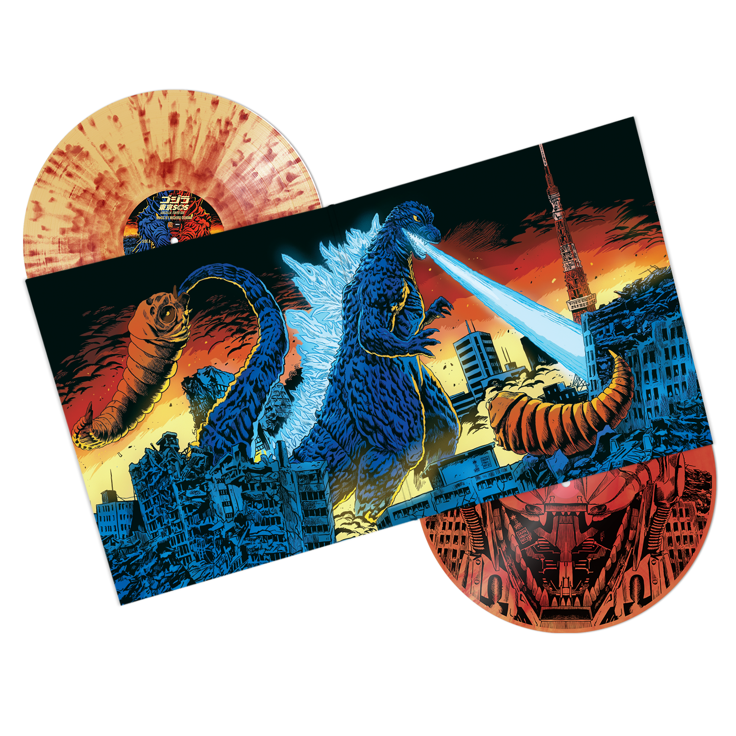 Godzilla: Tokyo SOS Original Motion Picture Soundtrack CD - Epic Monster Movie Music Score by Michiru Oshima - Perfect for Film Collectors & Kaiju Fans