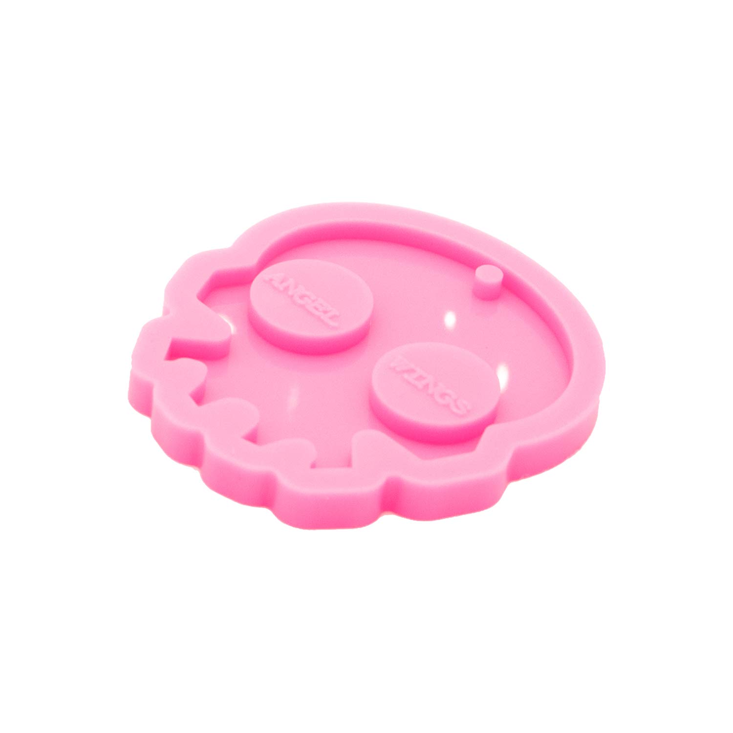 Premium Shiny Skull Silicone Molds for Resin Keychains & Jewelry Making - Halloween DIY Craft Supplies - Perfect for Necklaces, Charms & Epoxy Projects