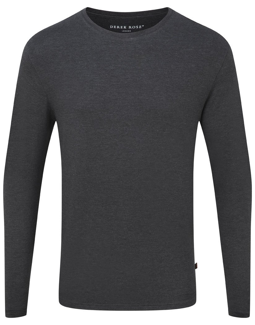 Men's Long Sleeve Casual T-Shirt - Soft Cotton Lounge Tee for Relaxation & Light Exercise - Perfect for Home, Gym, and Outdoor Activities