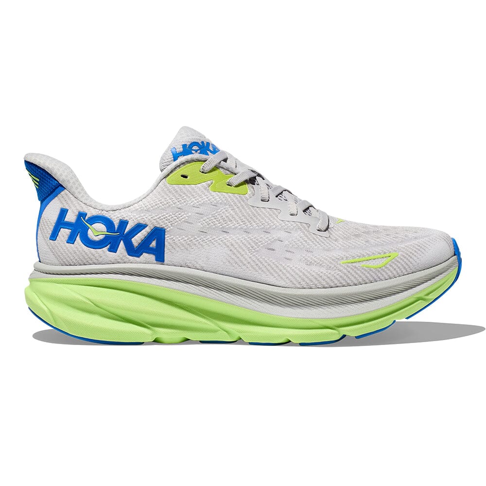 Hoka Men's Clifton 9 Wide Running Shoes - Lightweight Cushioned Sneakers for Road & Trail | Perfect for Jogging, Gym Workouts & Daily Walking