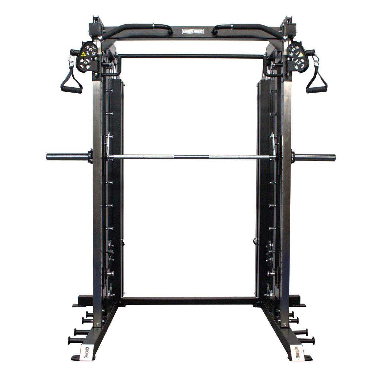 Gronk Fitness All-in-One Functional Trainer for Home Gym - Strength Training & Full Body Workout Equipment for Men & Women | Perfect for Small Spaces & Weight Lifting
