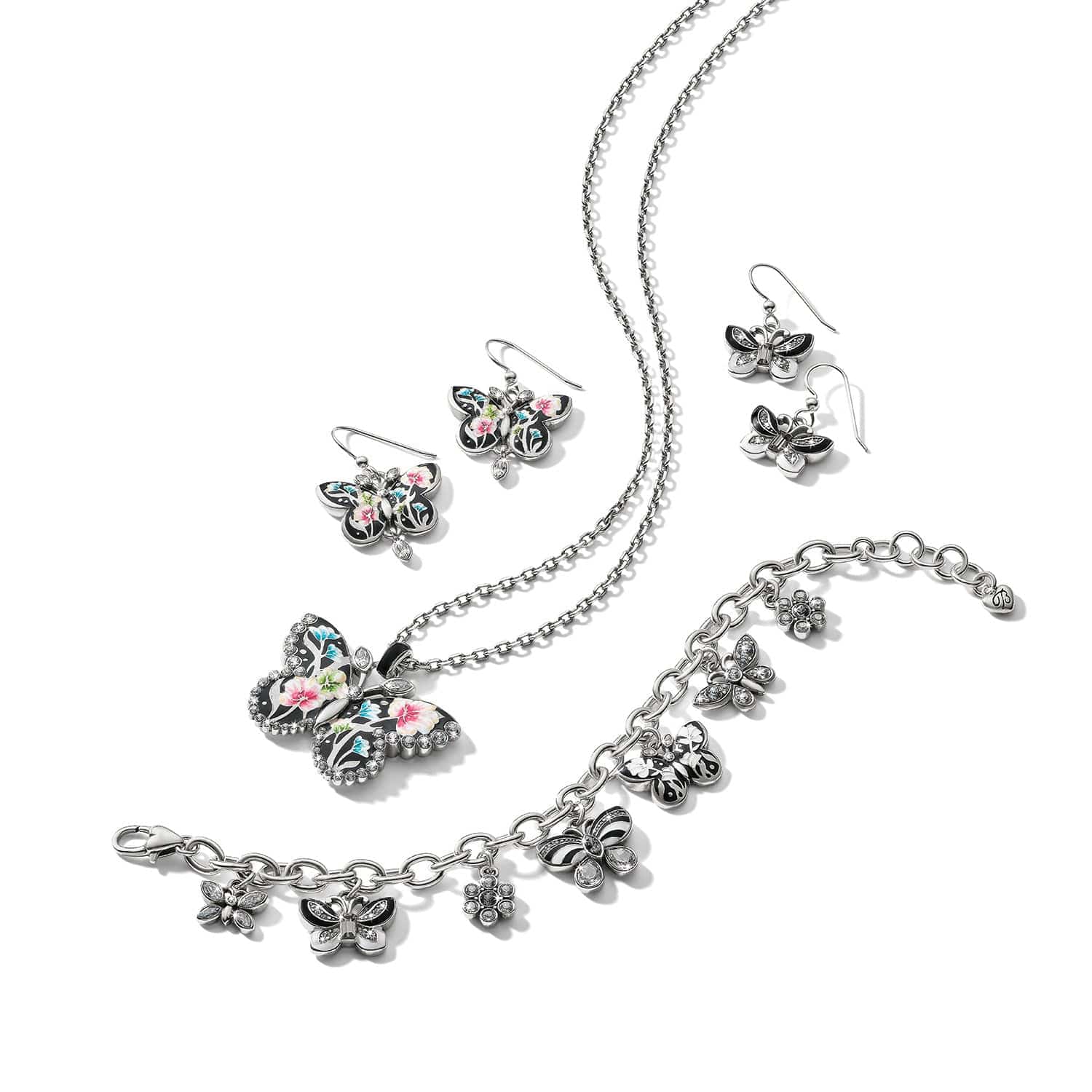 Botanique Garden Charm Bracelet - Floral Beaded Bracelet for Women | Perfect for Boho Style, Outdoor Weddings & Summer Accessories