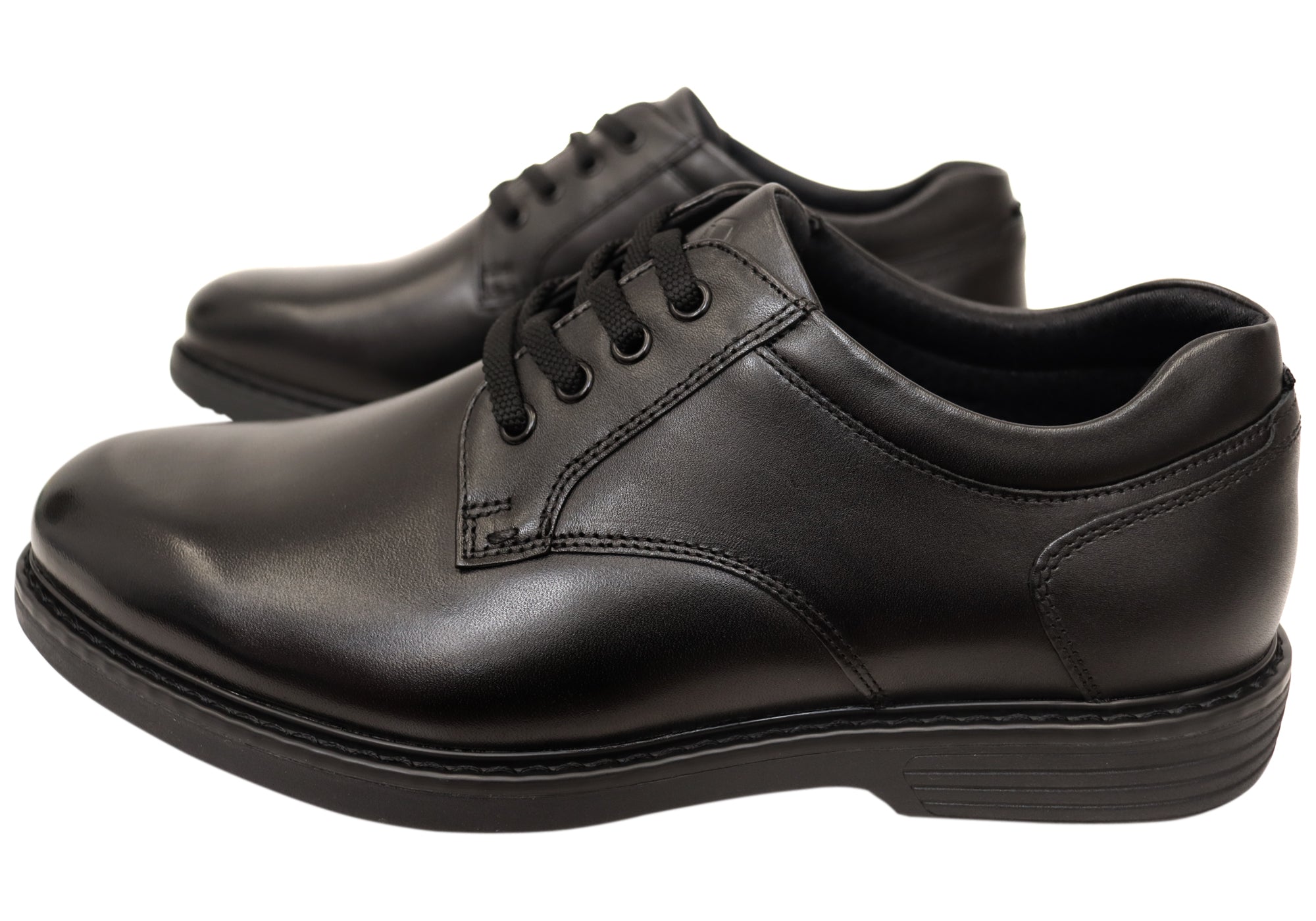 Nunn Bush by Florsheim Men's Raptor EE Extra Wide Leather Casual Shoes - Comfortable Walking & Office Wear for Wide Feet