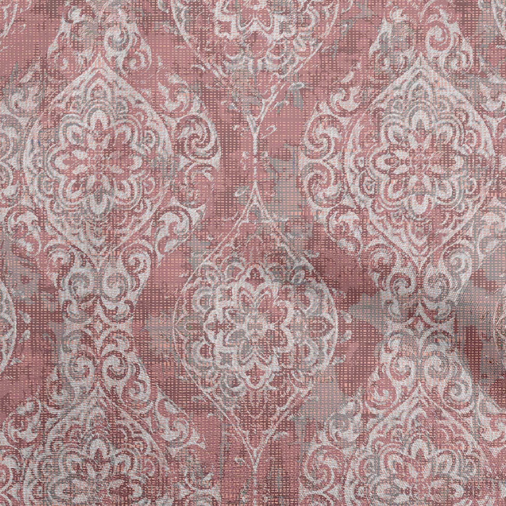 Premium 100% Cotton Silk Blend Dusty Pink Fabric - Soft & Luxurious Dress Material, 42 Inch Wide by The Yard for Asian-Inspired Fashion | Perfect for Dresses, Blouses, Scarves & Home Decor Projects