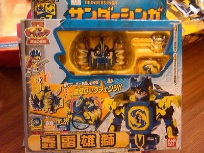 Bandai Keybots Neo Core Monster 07 Thunder Singa Action Figure - Collectible Robot Toy for Kids & Adults - Perfect for Display, Play & Anime Collections