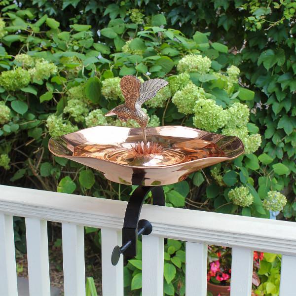 Hummingbird Bird Bath for Outdoors - Durable & Elegant Garden Decoration to Attract Hummingbirds | Perfect for Backyard, Patio, and Garden Decor