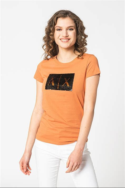 Armani Exchange Women's T-Shirts - Stylish Casual Tops for Everyday Wear | Perfect for Work, Outings & Relaxing