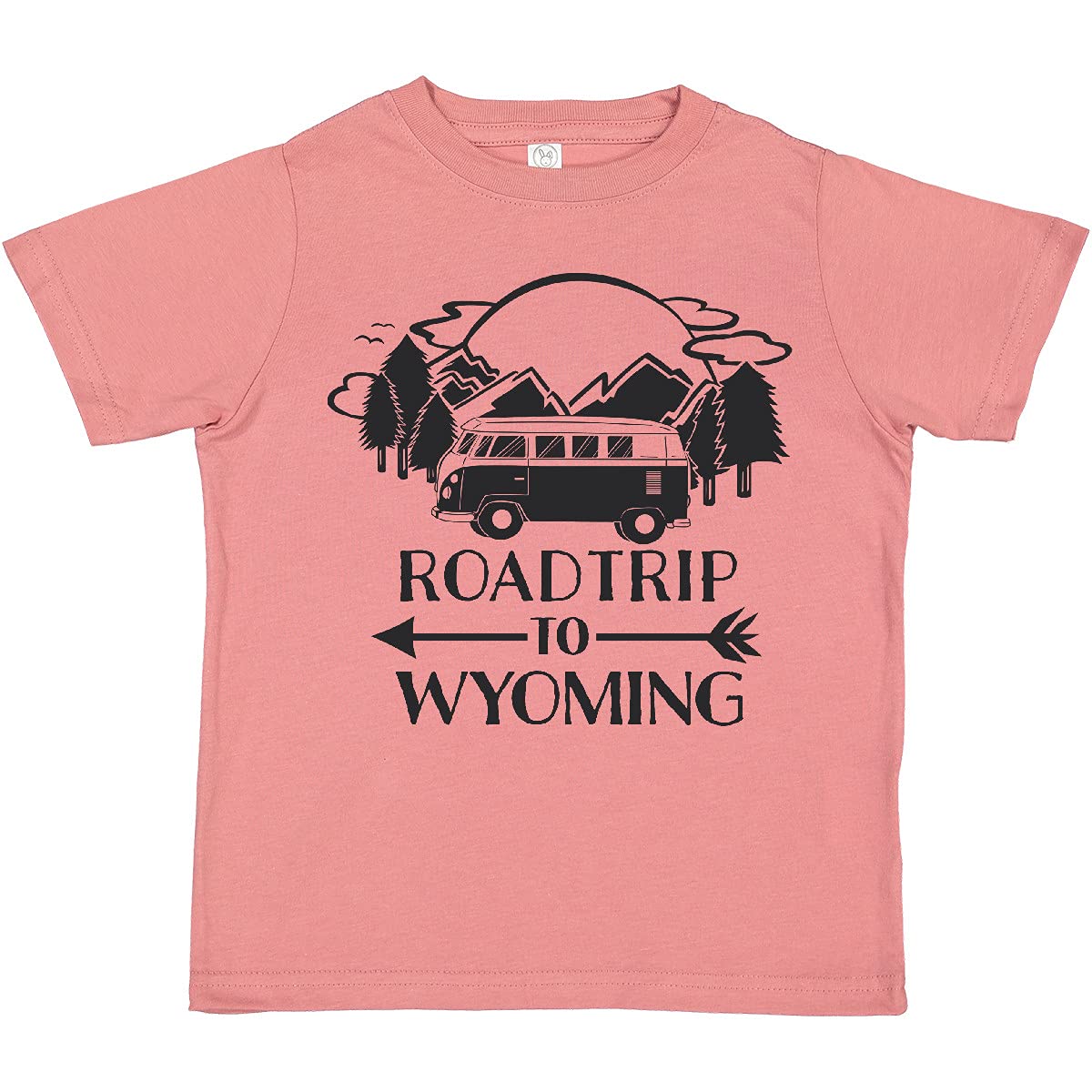 Road Trip to Wyoming Toddler T-Shirt - Cute Travel-Themed Baby Shirt for Boys & Girls | Perfect for Family Vacations, Road Trips & State Pride