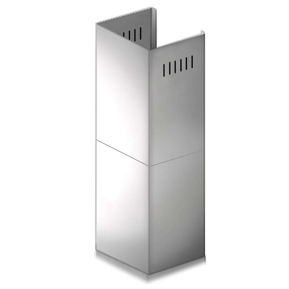 ZLINE 2-Piece 36-Inch Chimney Extension Kit for 10 ft. to 12 ft. Ceilings - ALP100WL - Perfect for Kitchen Range Hood Ventilation & Home Renovation Projects