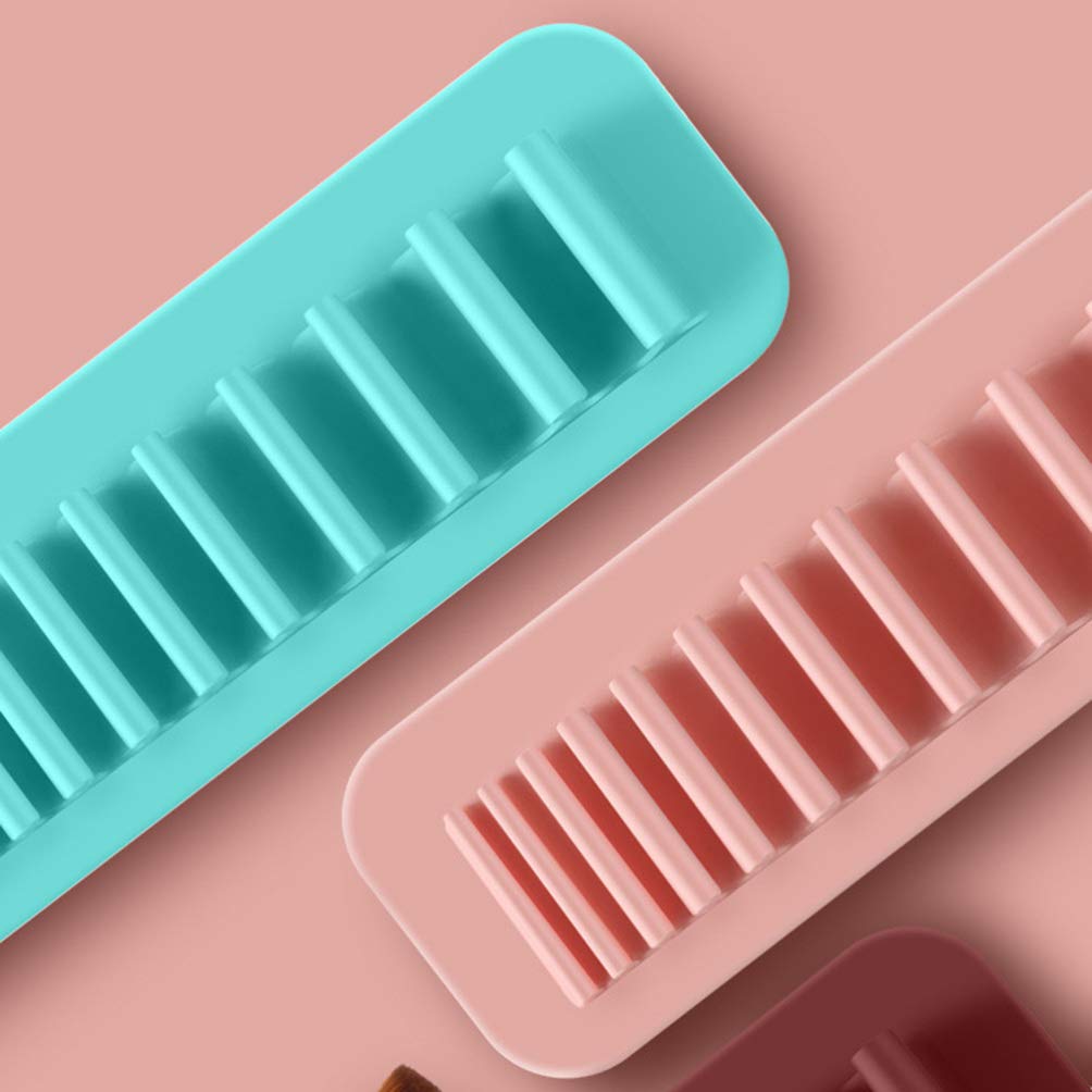 TOPBATHY Toothbrush Holder & Organizer - 6 Slot Bathroom Storage Rack for Toothbrushes, Makeup Brushes, Razors - Perfect for Countertop, Shower, Travel & Home Organization