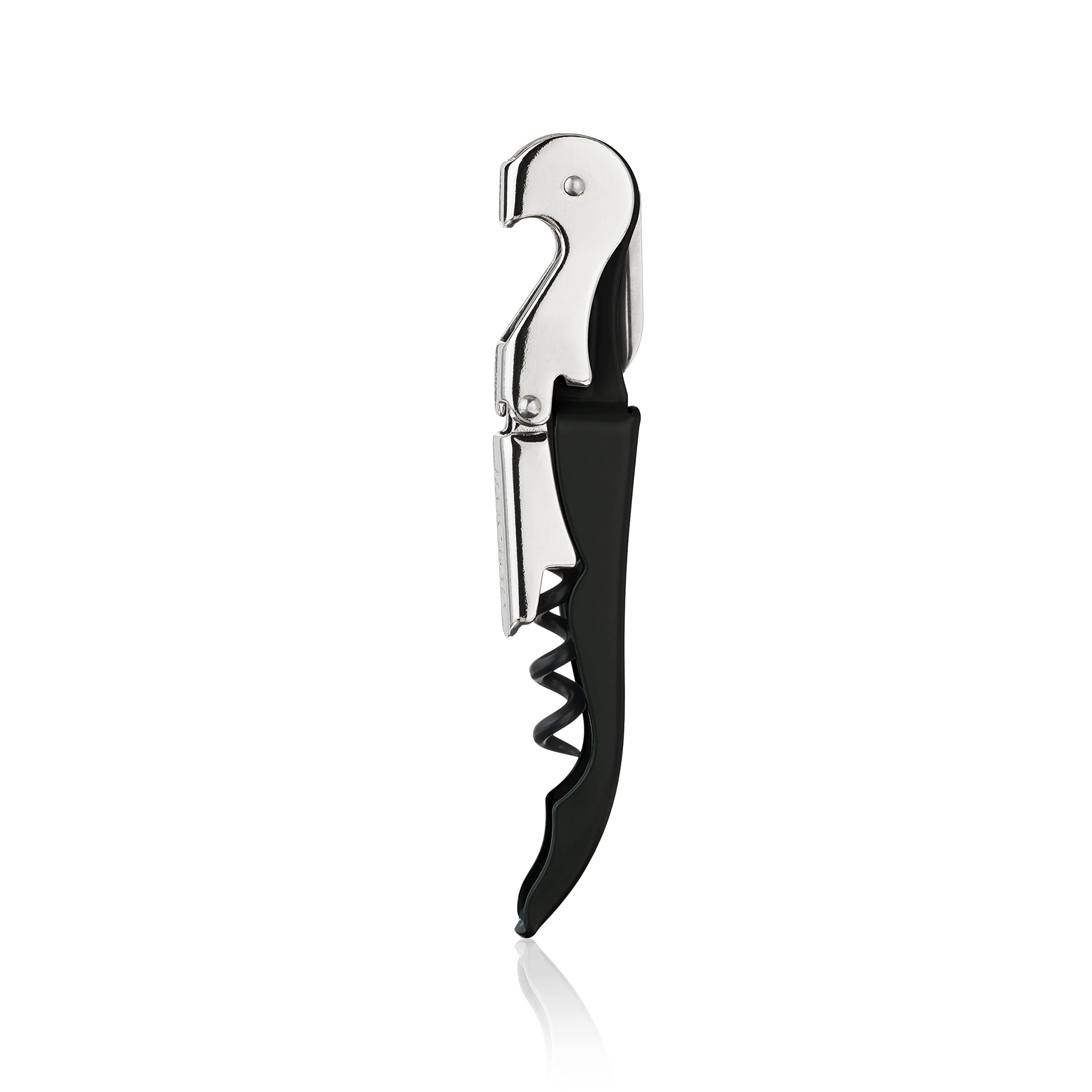 True Truetap Double Hinged Professional Waiter's Corkscrew - Premium Wine Key & Bottle Opener for Sommeliers & Restaurants | Perfect for Wine Bars, Dinner Parties & Gifts