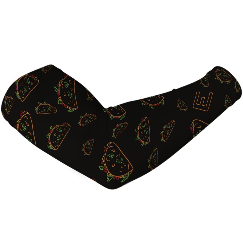 Taco Arm Sleeve - UV Protection Sun Sleeve for Outdoor Sports, Cycling, Running & Gardening - UPF 50+ Breathable Arm Cover