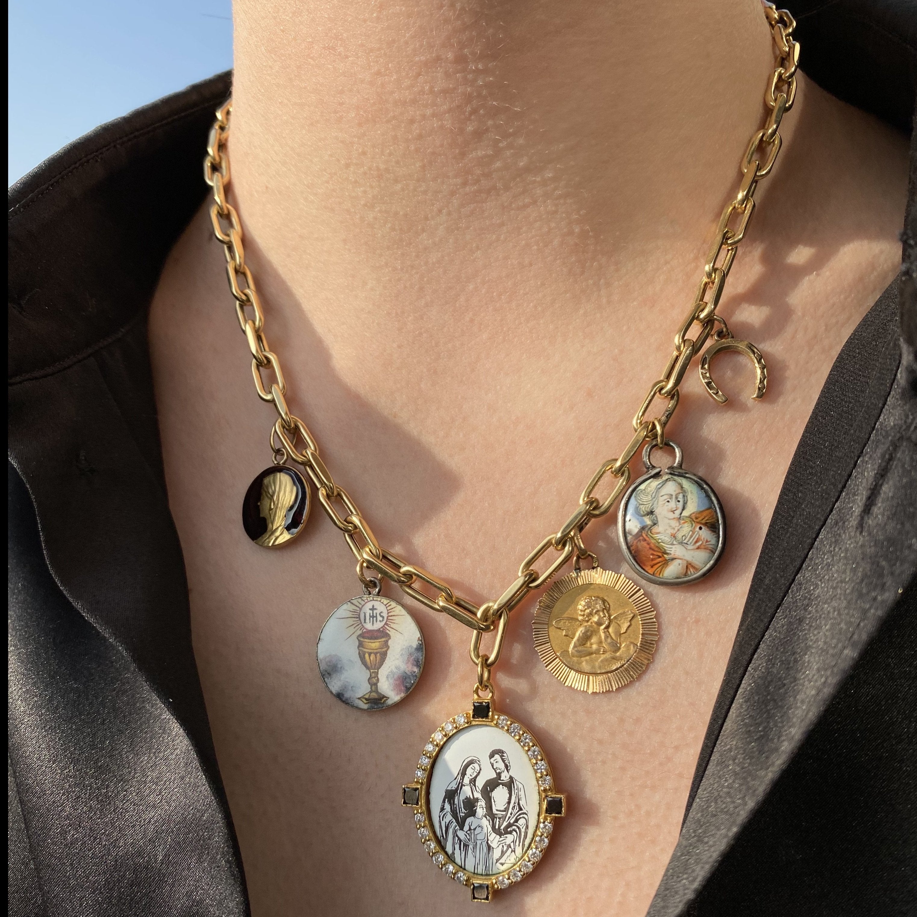 Lucky Charm Necklace - Elegant Sterling Silver Pendant for Women | Perfect Gift for Birthday, Anniversary & Everyday Wear | Spiritual Jewelry for Protection & Good Fortune