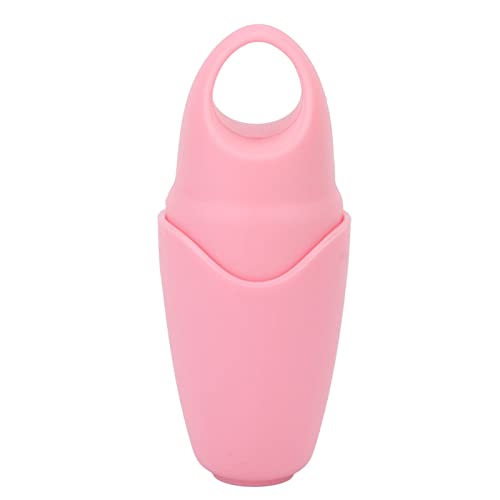 Pink V-Shaped Ice Face Roller for Puffiness & Cryotherapy - Silicone Facial Ice Mold for Beauty Care & Skin Rejuvenation | Perfect for Morning Routine, Post-Workout Recovery & Spa Treatments
