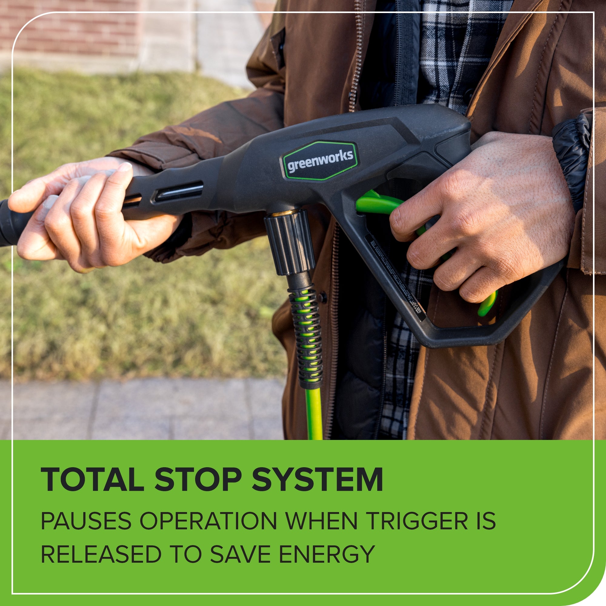 2100 PSI 1.2 GPM Electric Pressure Washer - Portable Cold Water Power Cleaner for Home, Driveway, Deck, Patio & Car Washing