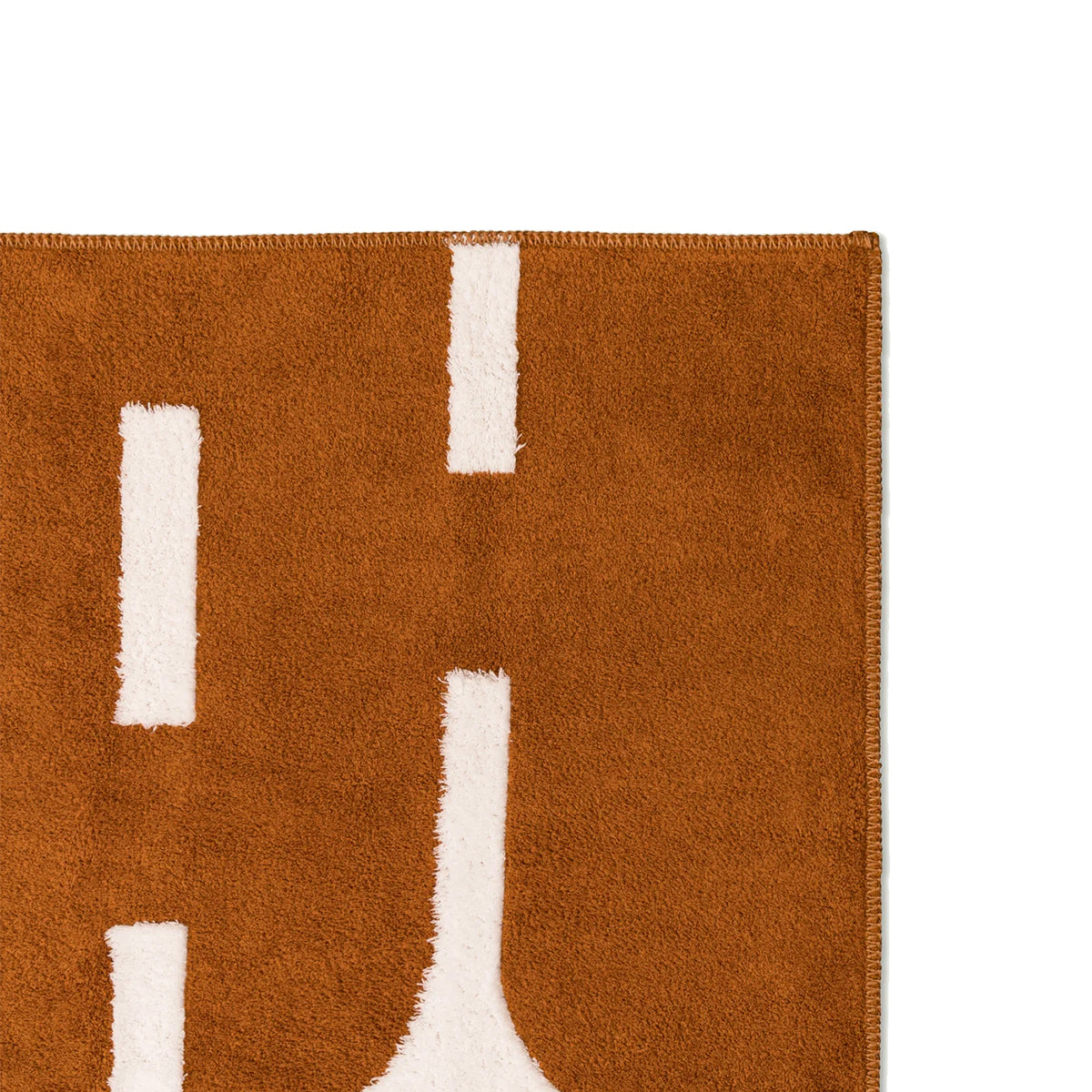 Soft Echo Cotton Feel Washable Rug - Non-Slip Living Room Bedroom Area Rug - Machine Washable for Easy Cleaning - Perfect for Home, Office & Dorm Decor