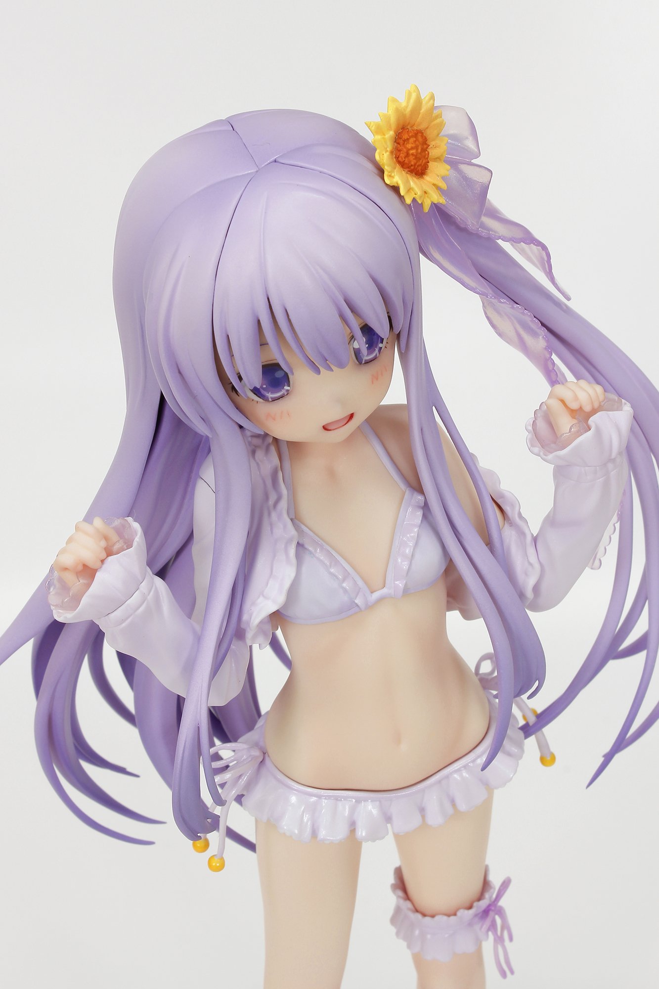 PLUM Angels 3-Piece Jun Goto Bikini Version 1:7 Scale PVC Anime Figure - Perfect for Anime Collectors, Display Shelf Decoration, and Gift Giving