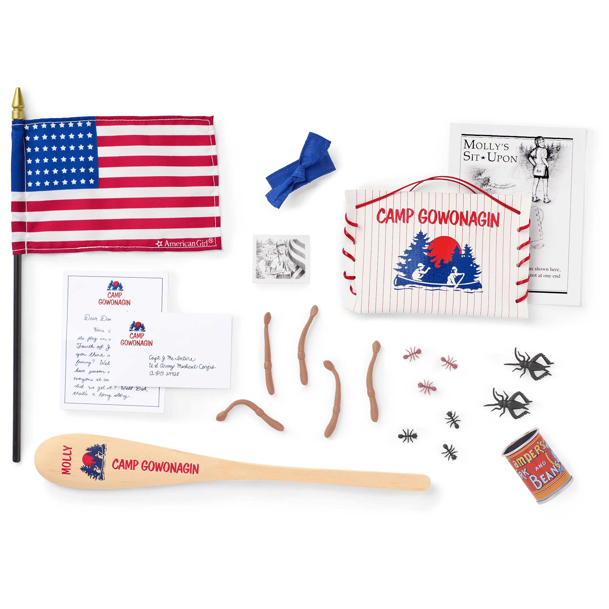 Molly's™ Camp Bundle - Historical Characters Costume Set for Kids | Perfect for Halloween, Cosplay, and Themed Parties