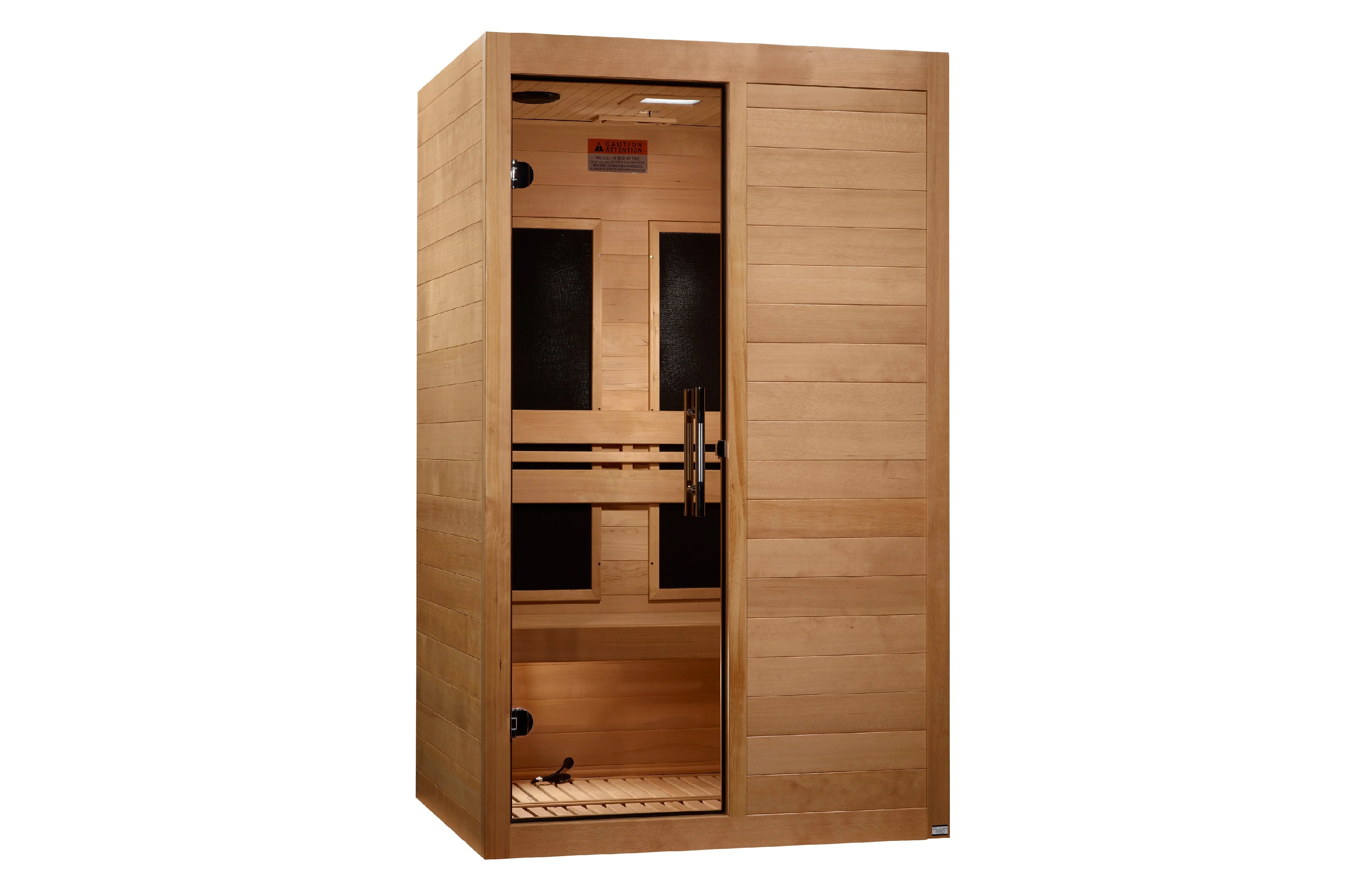 Maxxus S Line 2 Person Ultra Low EMF FAR Infrared Sauna for Home Spa & Relaxation - Perfect for Detox, Weight Loss & Muscle Recovery (Summer Sale)