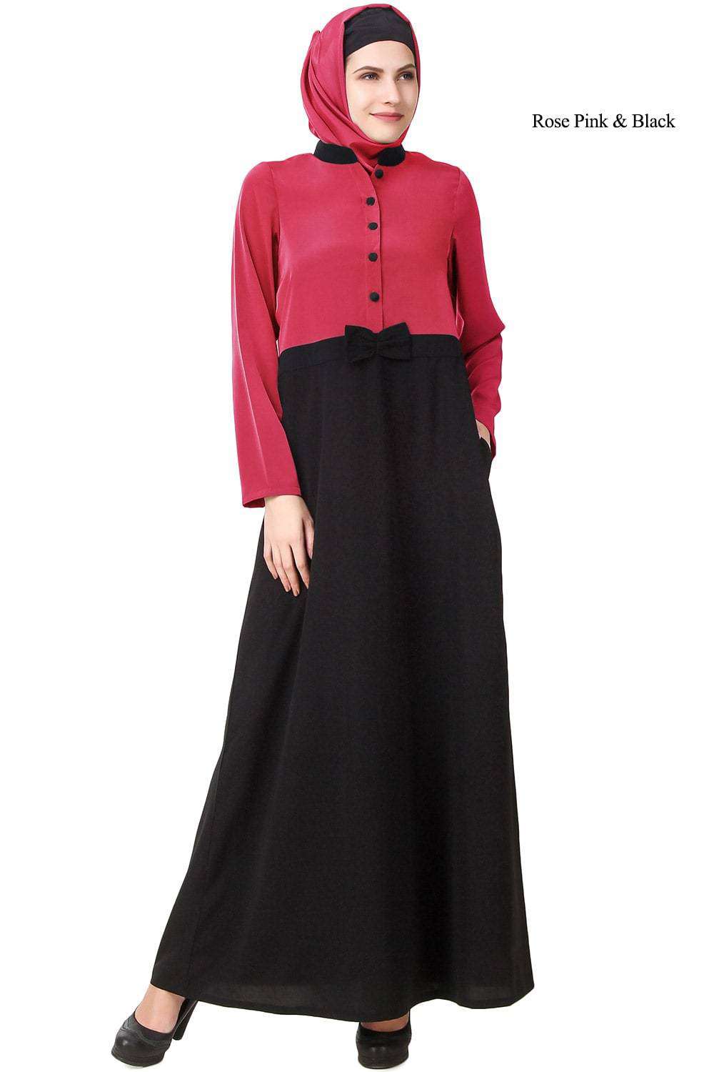 Rose Pink & Black