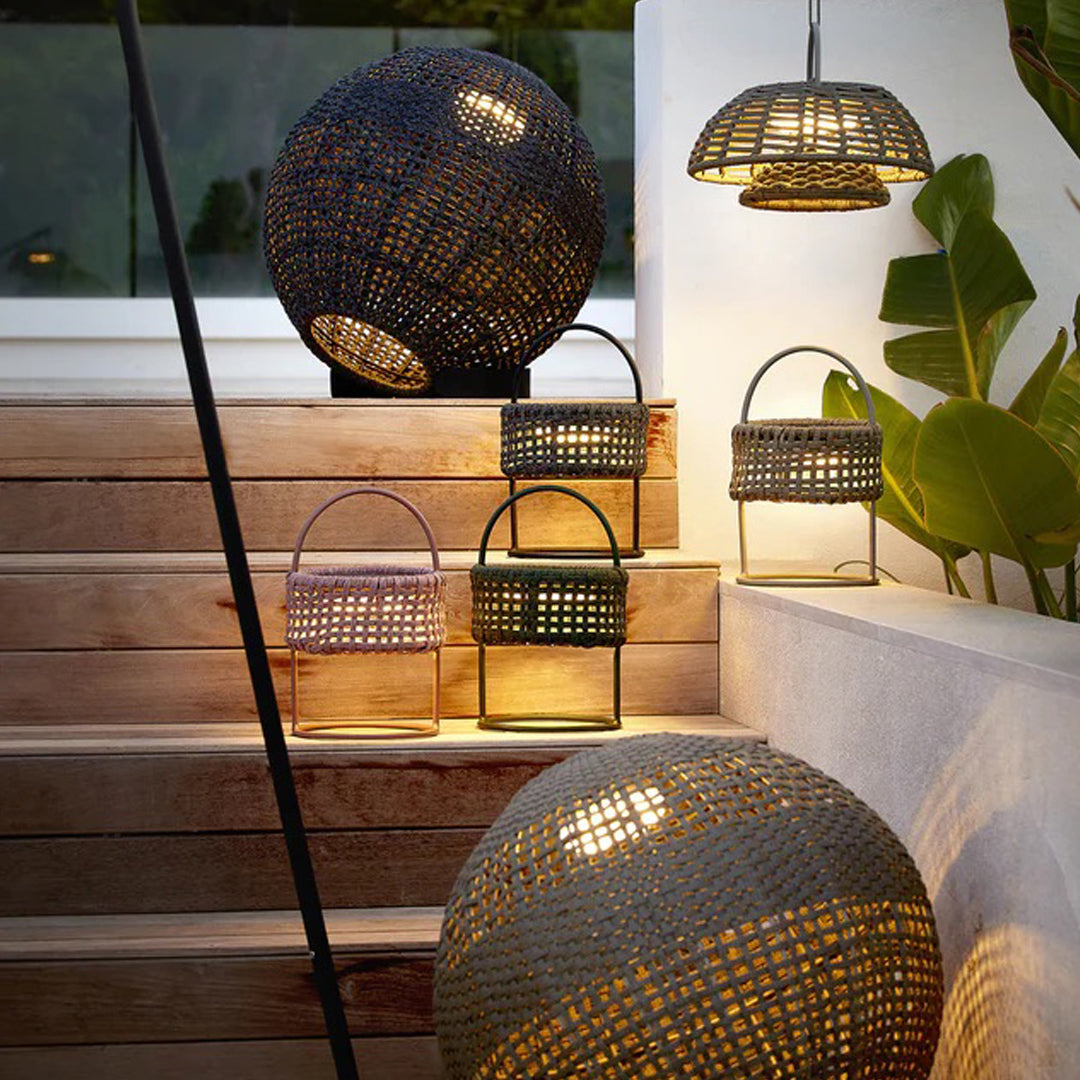 Cane Line Design Illusion Lamp - Modern LED Night Light for Bedroom & Living Room - Unique 3D Visual Effect Decorative Lighting for Home & Office
