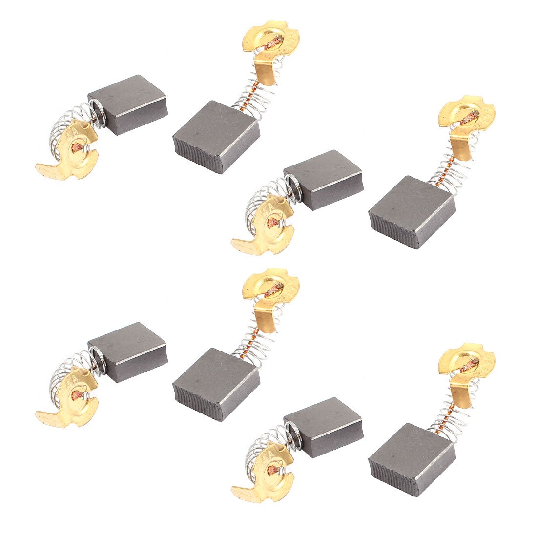 8 Pcs Replacement Motor Carbon Brushes 17x17x7mm - Compatible with Various Electric Motors - Perfect for Power Tools, Appliances, and Industrial Equipment Maintenance