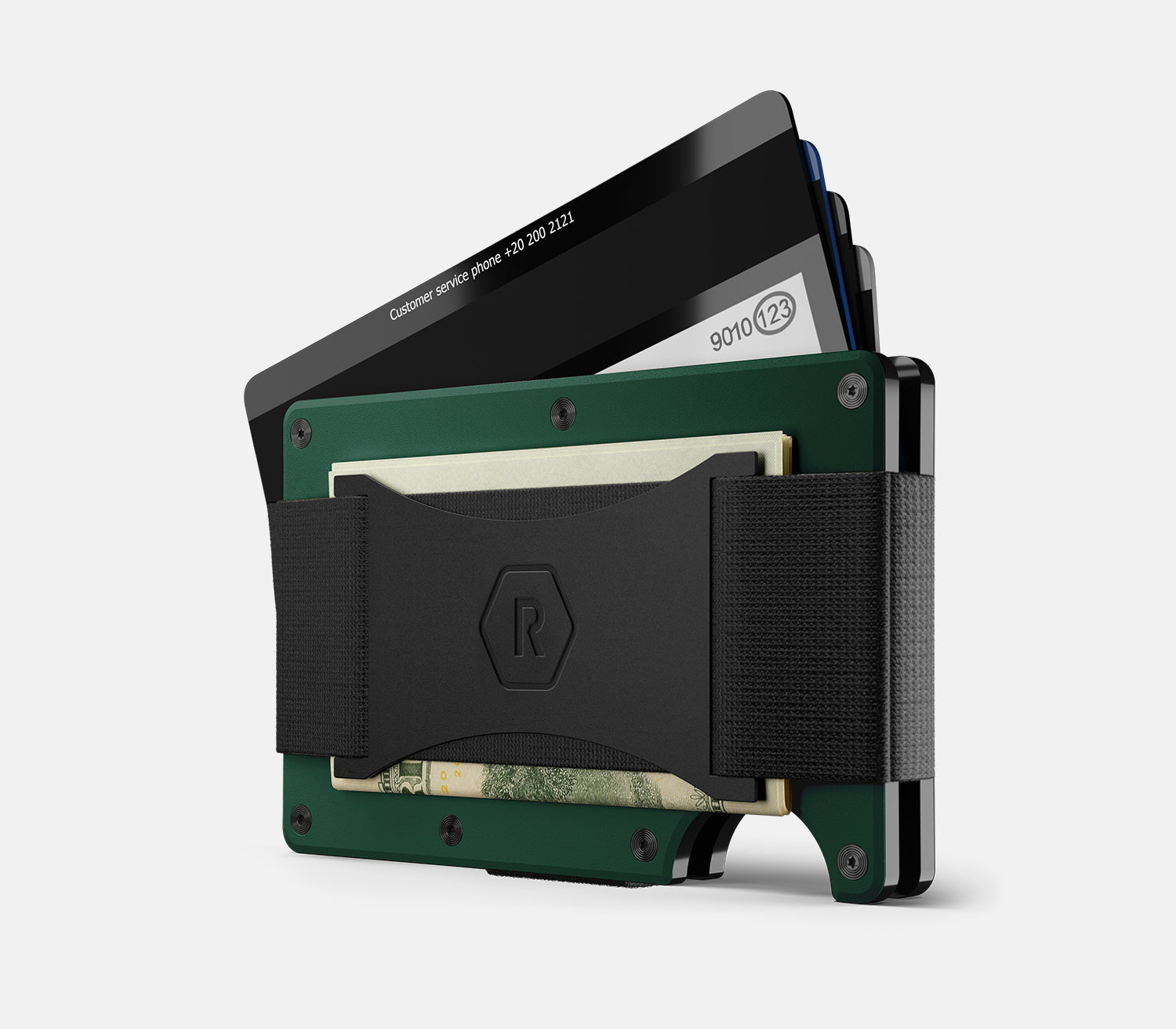 Ridge Wallet for Men - Slim Minimalist RFID Blocking Front Pocket Wallet - Green Bay Packers NFL Team Design - Perfect for Everyday Carry, Travel & Gifting