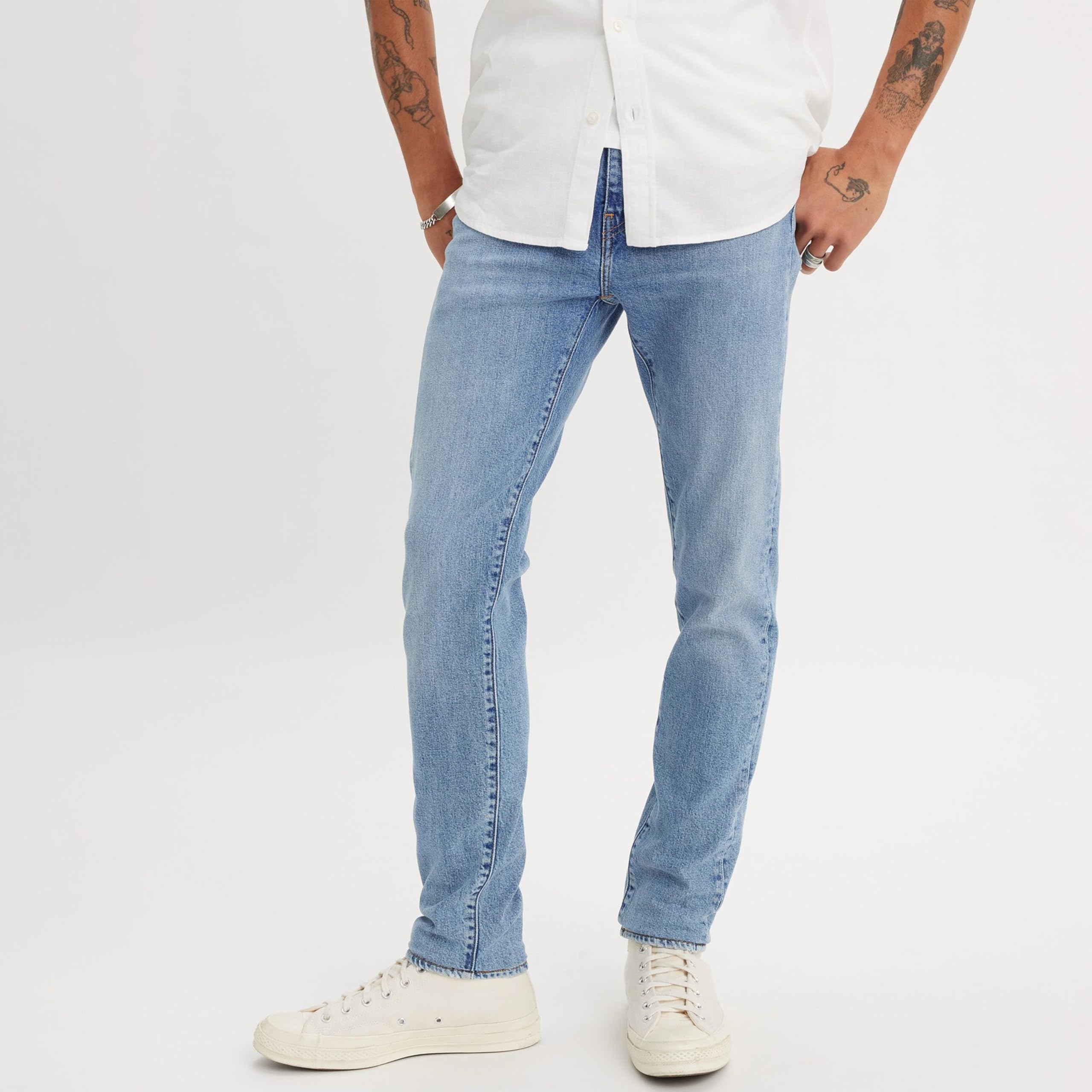 Levi's Men's 510 Skinny Jeans - Slim Fit Stretch Denim Pants for Men | Perfect for Casual Wear, Night Out & Everyday Style