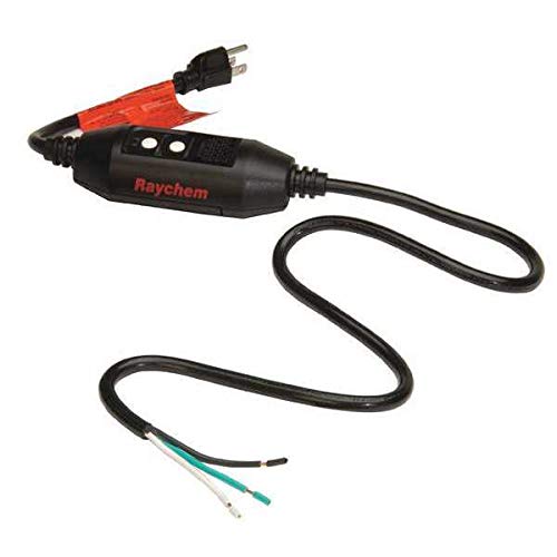 Self-Regulating Heating Cable Plug-in Cord Set for Roof, Gutters & Pipes - Winter Snow Melting & Freeze Protection Solution
