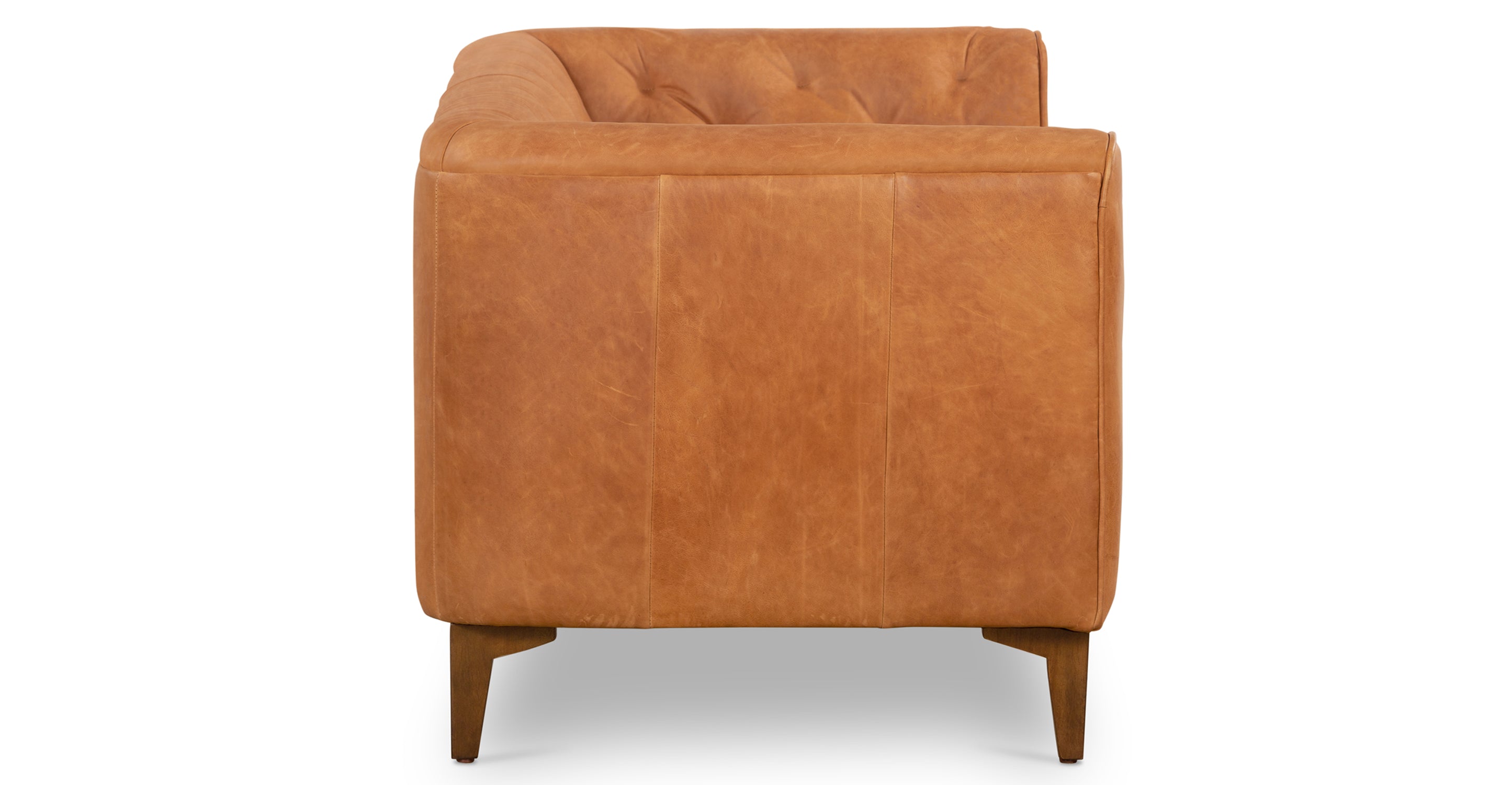 Essex 74 Apartment Sofa - Modern Comfortable Small Space Couch for Living Room, Studio & Dorm | Compact Design with Soft Fabric & Sturdy Frame