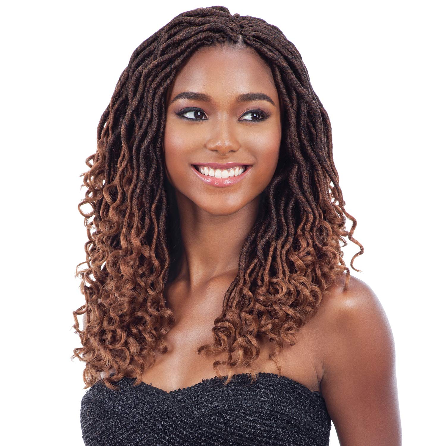 Freetress Synthetic Crochet Braid Hair Extensions - 12 Inch T30 Loose Deep Wave Crochet Braids for Black Women | Perfect for Protective Styles, Twist Outs & Natural Hair Looks