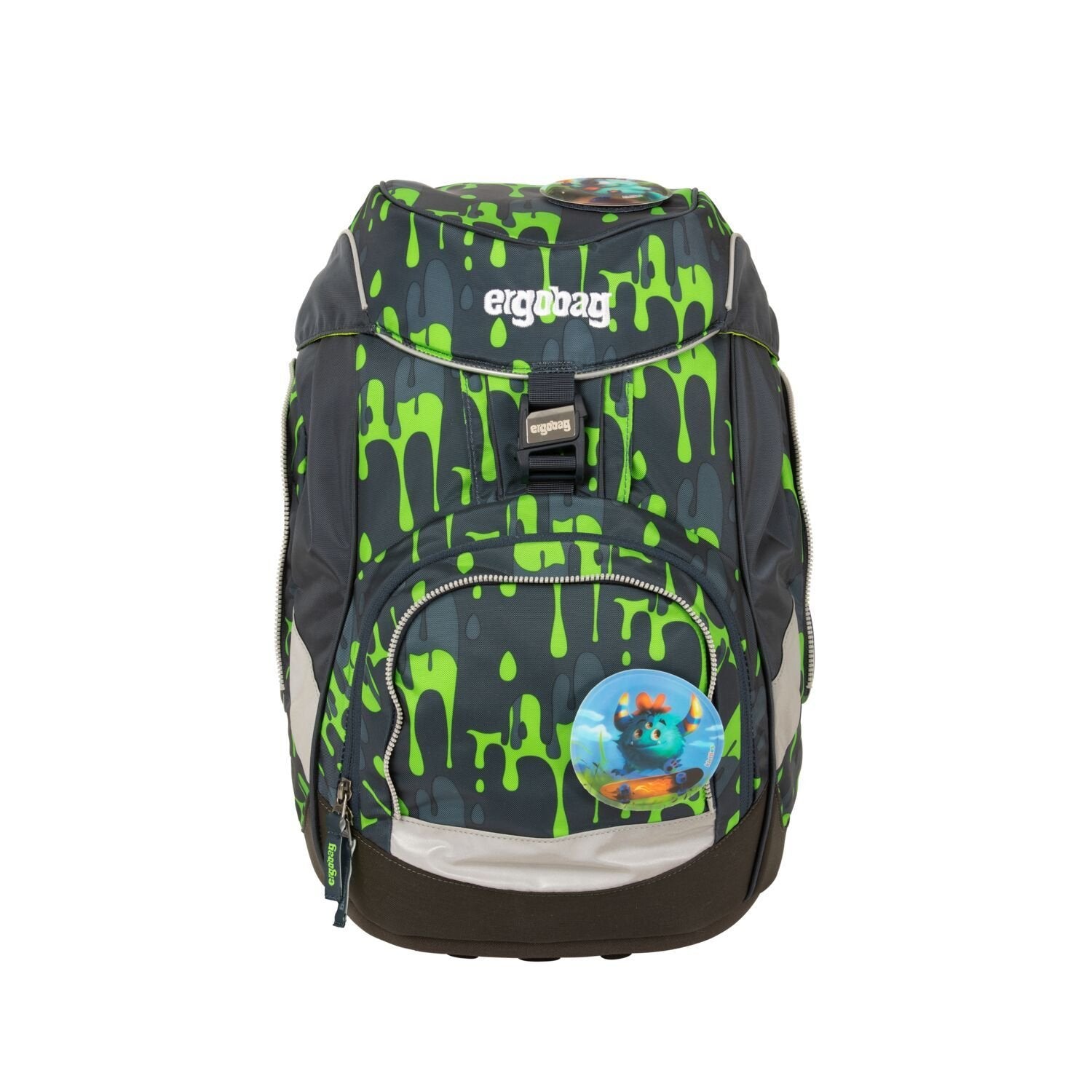 Ergobag School Backpack Set - 6 Piece Kids Backpack with Pencil Case & Accessories for Boys & Girls | Perfect for Elementary Students, Daycare & Travel