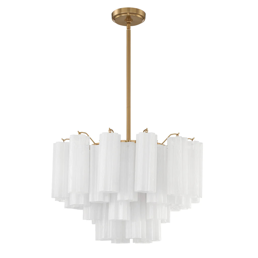 Elegant Tronchi Crystal Chandelier - Modern Luxury Ceiling Light Fixture for Dining Room, Living Room & Bedroom Decor