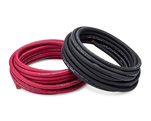 COMBO PACK (25 FT BLACK + 25 FT RED)