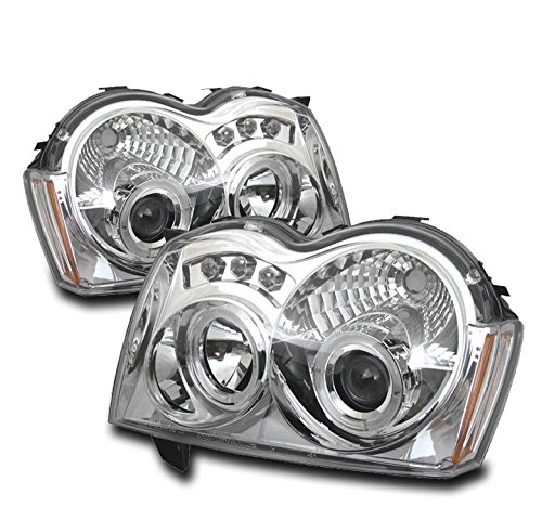 Chrome housing with clear lens