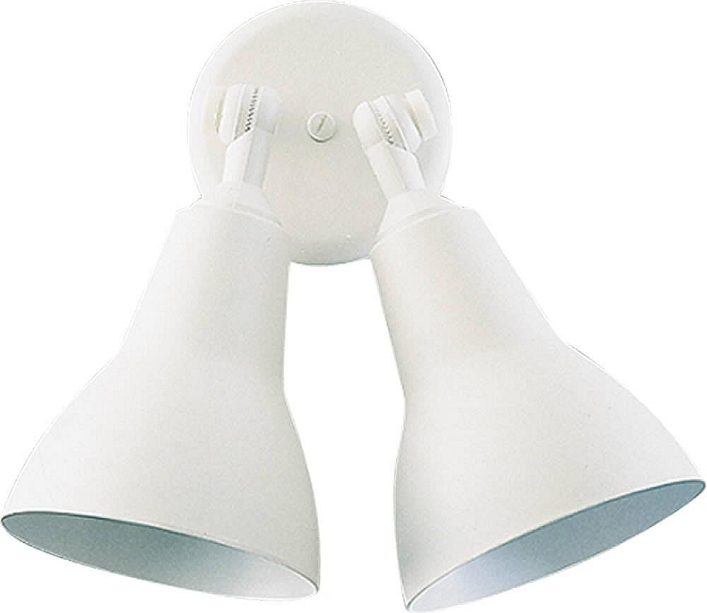 10H 2-Light Outdoor Flood Light - 2000LM Waterproof LED Security Light for Garden, Yard, Patio, and Driveway - Bright White 5000K Lighting for Safety and Ambiance