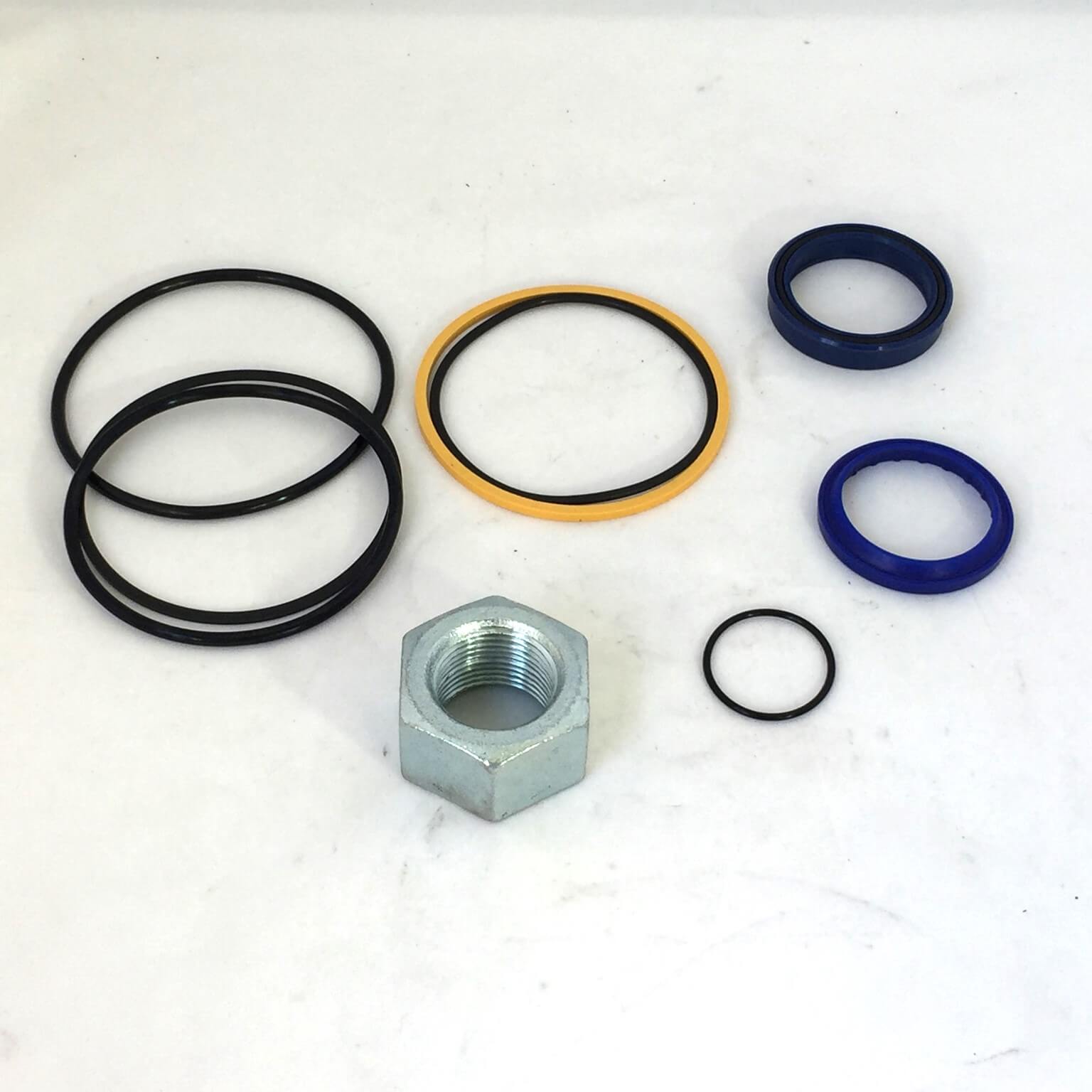 Bobcat 730 731 732 Loader Bucket Tilt Cylinder Seal Kit with Insert Wiper Type 1 - Replacement Hydraulic Seal Repair Kit for Skid Steer Loaders - Perfect for Construction, Landscaping & Farm Equipment Maintenance