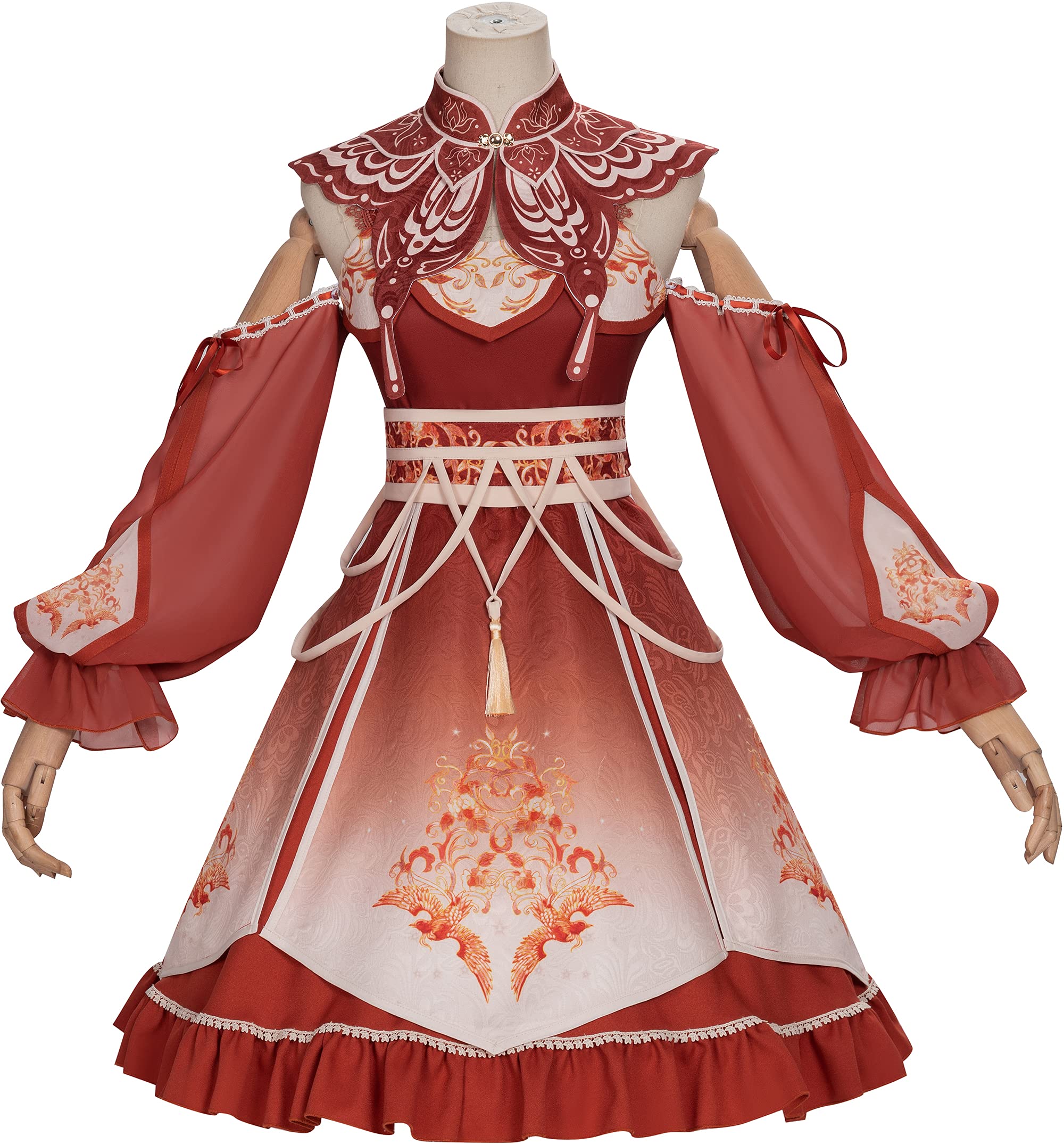 Plus Size Lolita Dress - Red Sweet Victorian Princess Dress for Women | Kawaii Fashion & Cosplay Costume | Perfect for Tea Parties, Anime Conventions & Themed Events