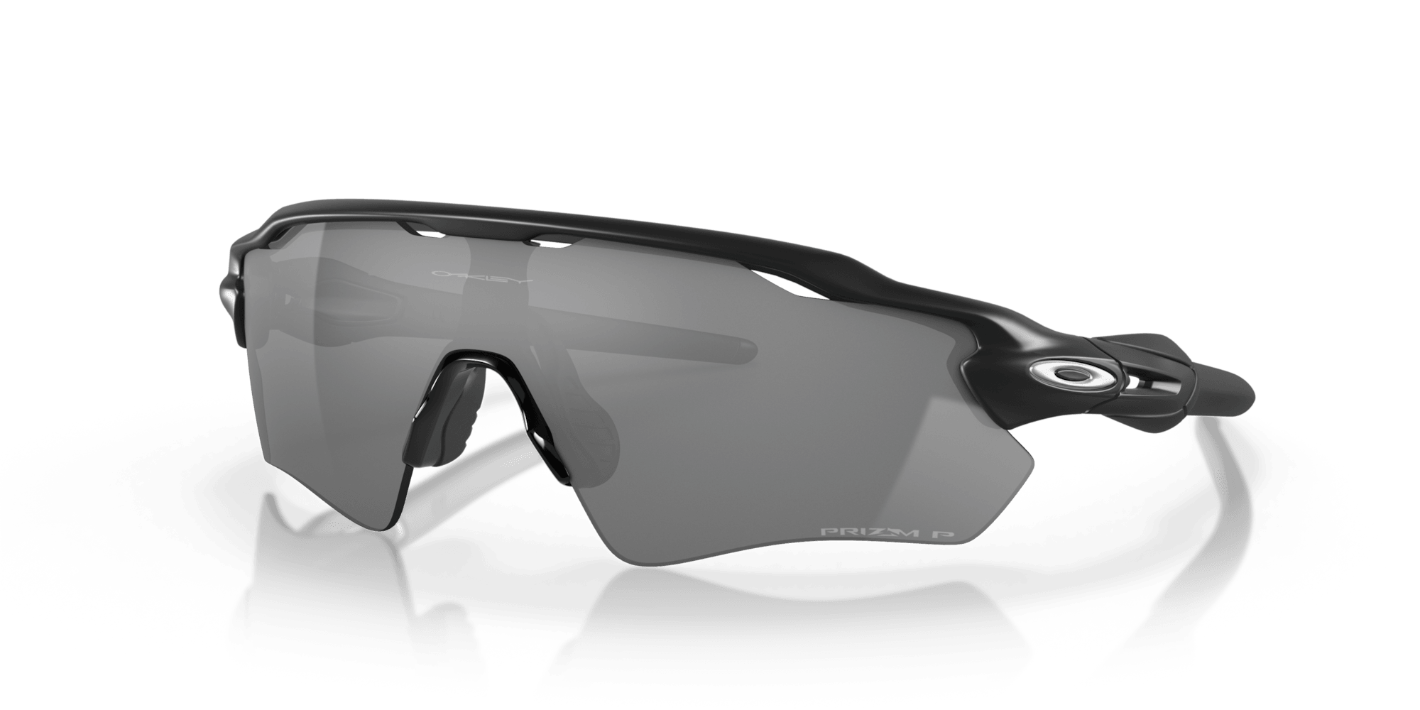 Radar EV Path Sunglasses with Prizm Black Polarized Lenses - Black Frame for Cycling, Running & Outdoor Sports