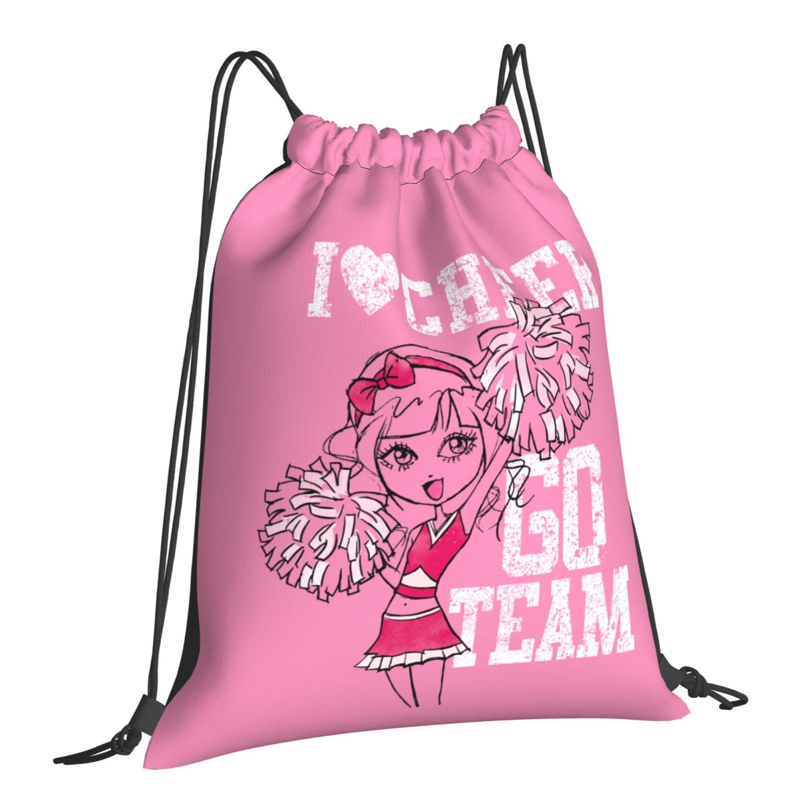 Cheerleading Gym Bags - Drawstring Sports Backpacks for Cheerleaders & Teams (One Size) - Perfect for Practice, Competitions & Team Gifts