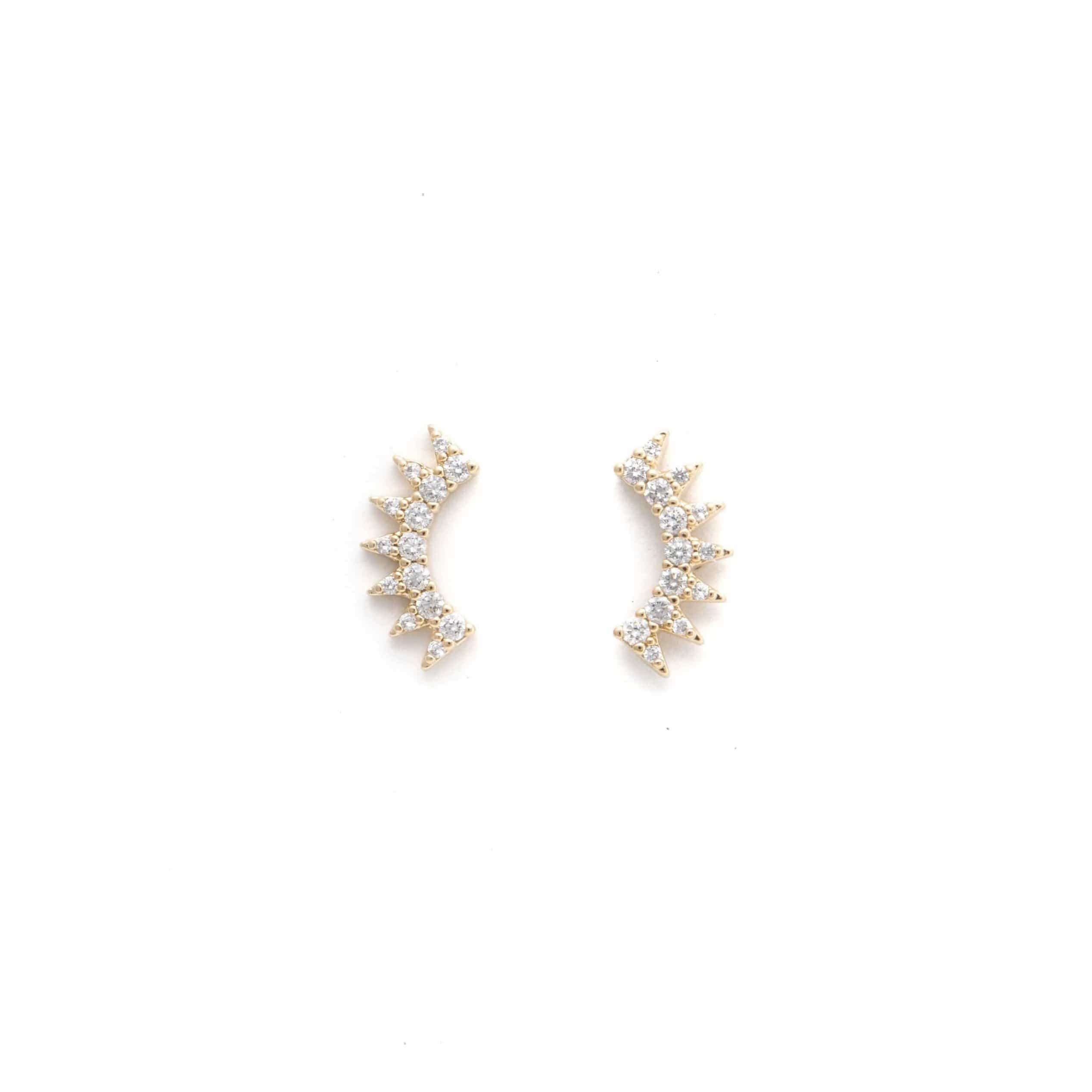 Nova Climber Earrings for Women - Trendy Dangle Drop Earrings for Daily Wear, Parties & Special Occasions