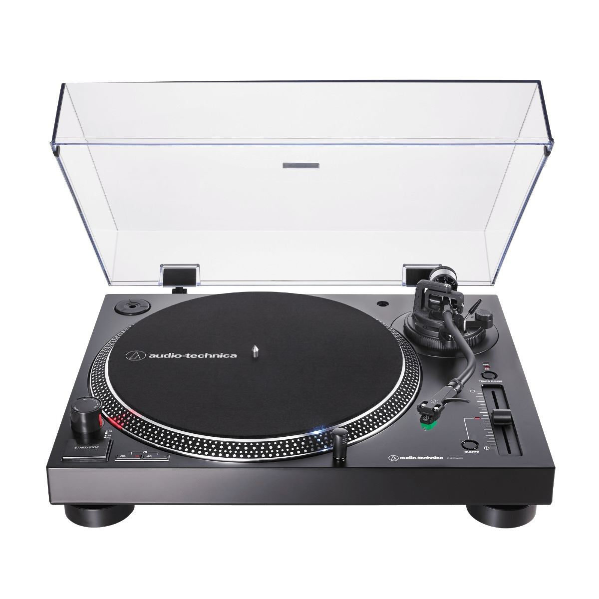 Audio Technica AT LP120XUSB Direct-Drive Professional Turntable with USB & Built-in Preamp - Perfect for DJs, Vinyl Enthusiasts & Home Music Studios