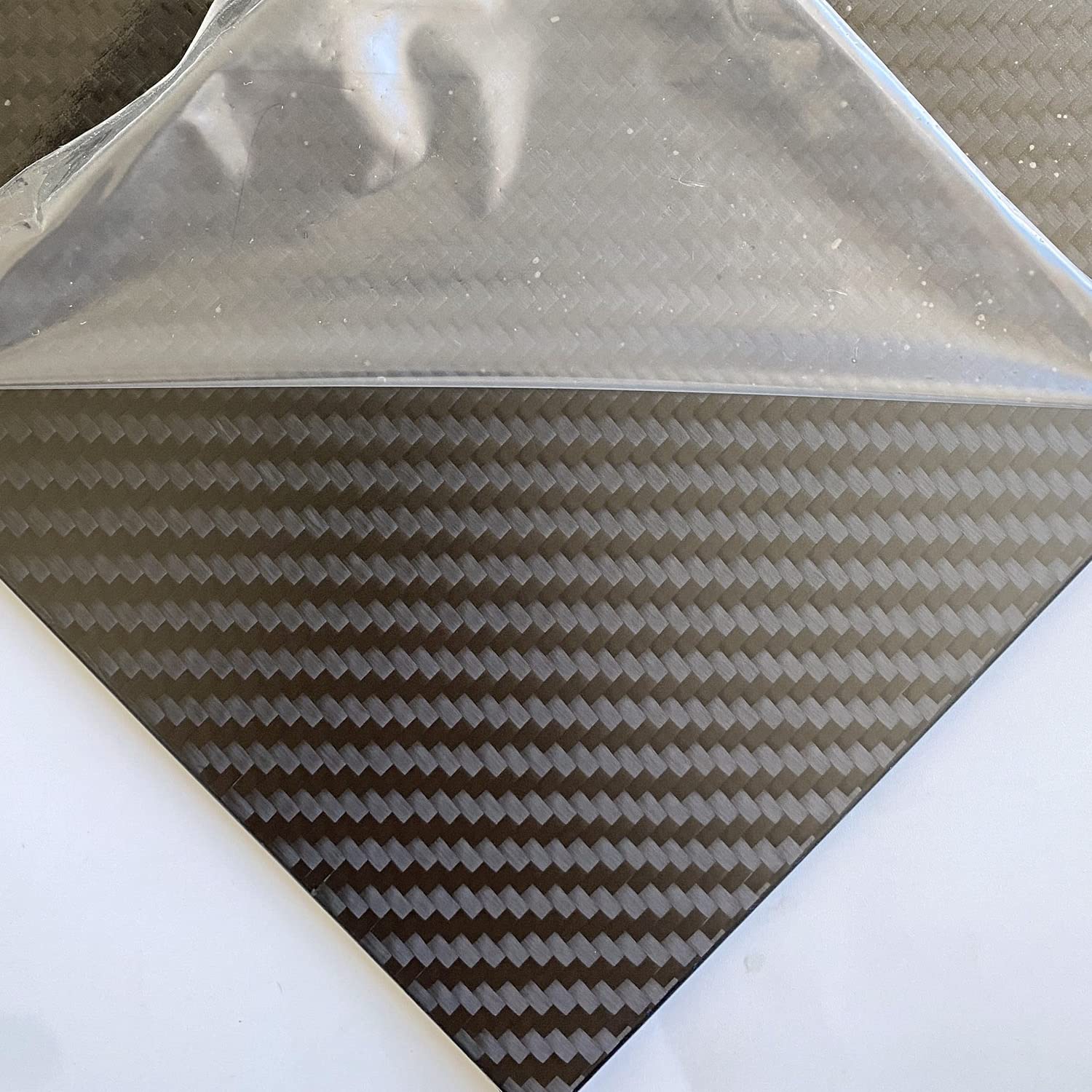3K Carbon Fiber Sheet 3.0mm - 400x500mm Twill Matte Surface Panel | 1.5mm, 2.0mm, 2.5mm, 4.0mm Thickness Options | High Strength Lightweight Carbon Fiber Plate for Automotive, Aerospace & DIY Projects